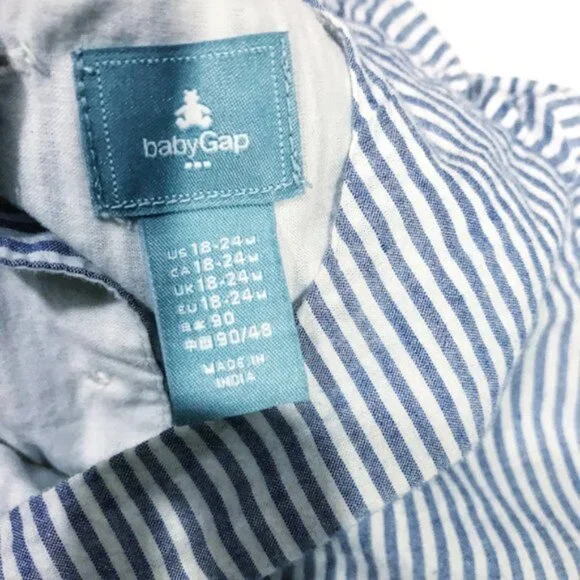 Gap Baby Girl Layered Eyelet Flutter Dress 1824 M - Picture 8 of 9